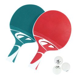 Cornilleau Racchette Ping-Pong Set Tacteo Pack Duo
