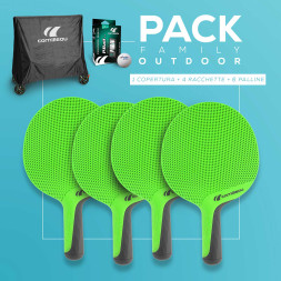 Cornilleau Ping-Pong Set Family Pack Outdoor