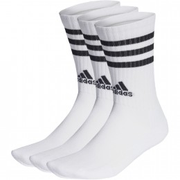 Adidas Calze 3S C SPW CRW 3 Paia Bianco/Nero