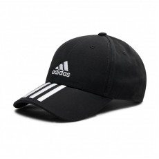 Adidas Cappellino Baseball 3S CT Nero/Bianco