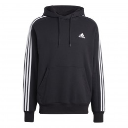 Adidas Felpa M 3S FT HD Nero/Bianco