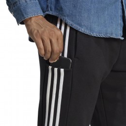 Adidas Pantaloni Tuta M 3S FT TC PT Nero/Bianco