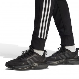 Adidas Pantaloni Tuta M 3S FT TC PT Nero/Bianco