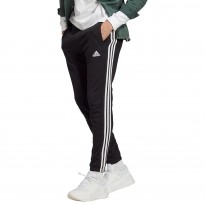 Adidas Pantaloni Tuta M 3S FT TE PT Nero/Bianco