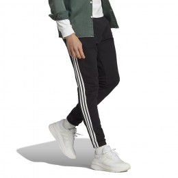 Adidas Pantaloni Tuta M 3S FT TE PT Nero/Bianco