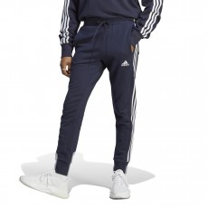 Adidas Pantaloni Tuta M 3S FT TC PT Blu/Bianco