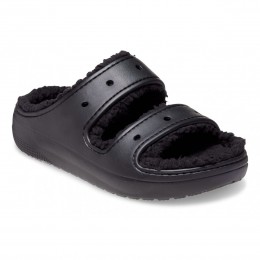 Crocs Ciabatte Classic Cozzzy Sandal Unisex Nero