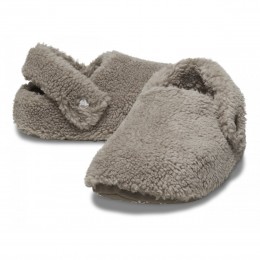Crocs Pantofole Classic Cozzzy Slipper Grigio Fungo