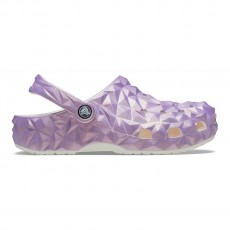 Crocs Ciabatte Classic Iridescent Geo Clog W Viola