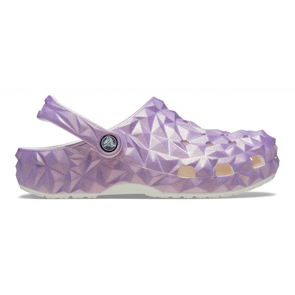 Crocs Ciabatte Classic Iridescent Geo Clog W Viola