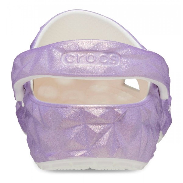 Crocs Ciabatte Classic Iridescent Geo Clog W Viola