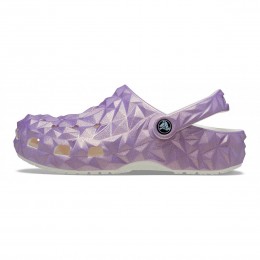 Crocs Ciabatte Classic Iridescent Geo Clog W Viola