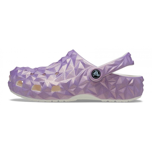 Crocs Ciabatte Classic Iridescent Geo Clog W Viola