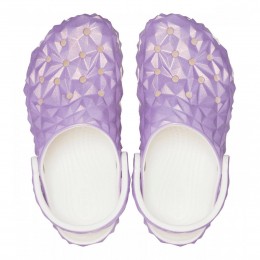 Crocs Ciabatte Classic Iridescent Geo Clog W Viola