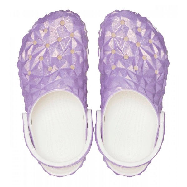 Crocs Ciabatte Classic Iridescent Geo Clog W Viola