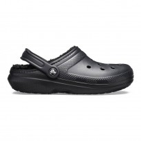 Crocs Ciabatte Classic Lined Clog Unisex Nero