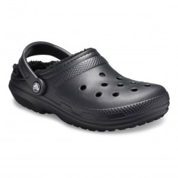 Crocs Ciabatte Classic Lined Clog Unisex Nero