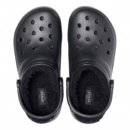 Crocs Ciabatte Classic Lined Clog Unisex Nero