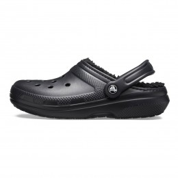 Crocs Ciabatte Classic Lined Clog Unisex Nero