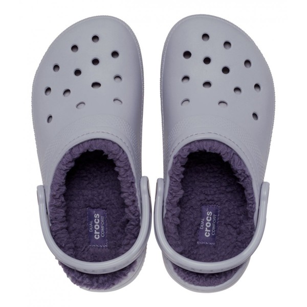 Crocs Ciabatte Classic Lined Clog Unisex Malva