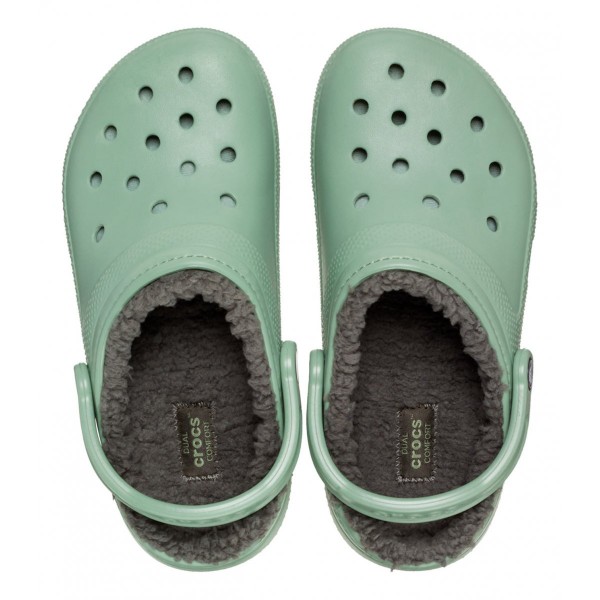 Crocs Ciabatte Classic Lined Clog Unisex Muschio