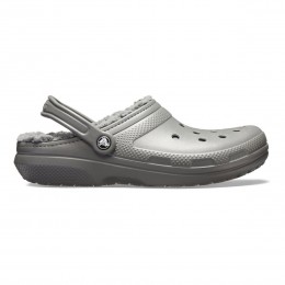 Crocs Ciabatte Classic Lined Clog Unisex Grigio