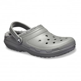 Crocs Ciabatte Classic Lined Clog Unisex Grigio