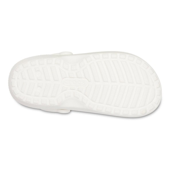 Crocs Ciabatte Classic Lined Clog Unisex Bianco/Grigio