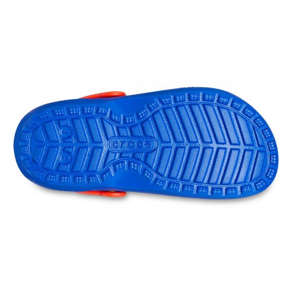 Crocs Ciabatte Classic Lined Clog Kid Blu Bolt/Multicolore
