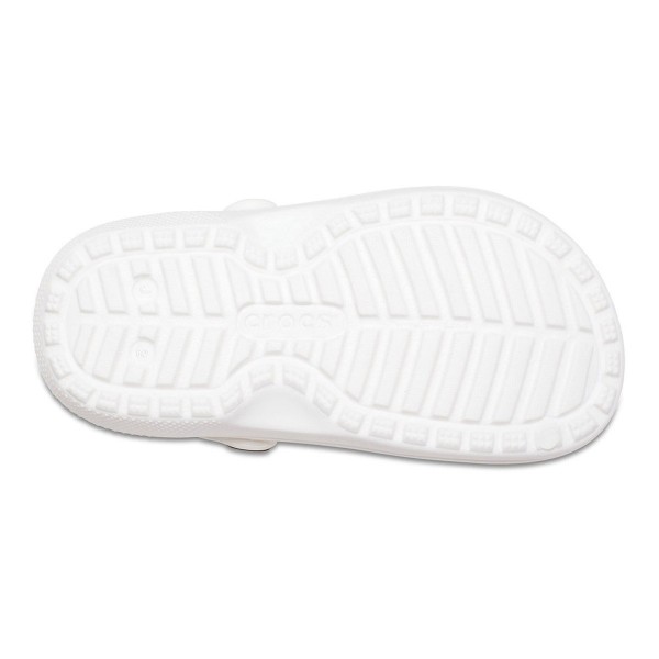 Crocs Ciabatte Classic Lined Clog Toddler Bianco/Grigio