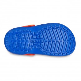 Crocs Ciabatte Classic Lined Clog Toddler Blu Bolt/Multicolore