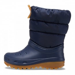 Crocs Doposci Classic Neo Puff Boot Toddler Blu/Gum