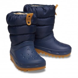 Crocs Doposci Classic Neo Puff Boot Toddler Blu/Gum