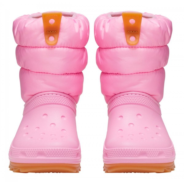 Crocs Doposci Classic Neo Puff Boot Toddler Rosa Tweed/Gum
