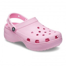 Crocs Ciabatte Classic Platform Clog W Rosa