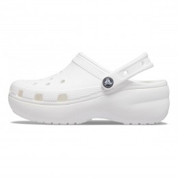 Crocs Ciabatte Classic Platform Clog W Bianco