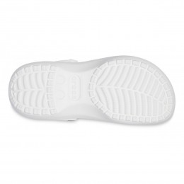 Crocs Ciabatte Classic Platform Clog W Bianco