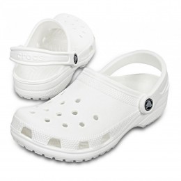 Crocs Ciabatte Classic Clog Unisex Bianco