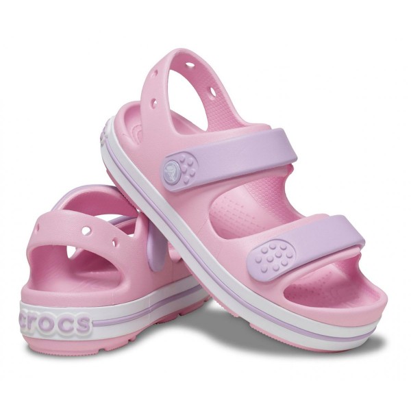 Crocs Crocband Cruiser Sandal Kid Rosa/Lavanda