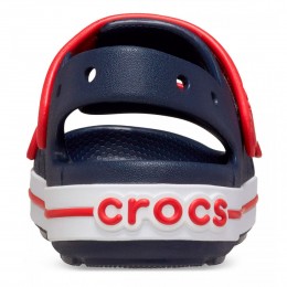 Crocs Crocband Cruiser Sandal Kid Blu/Rosso