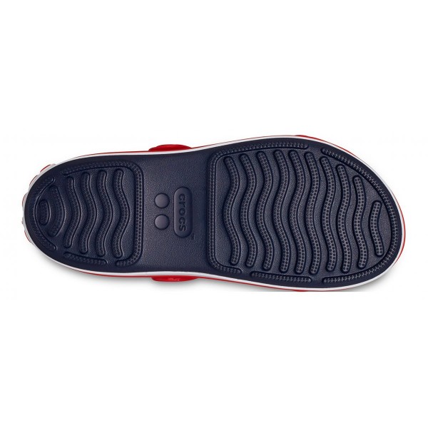 Crocs Crocband Cruiser Sandal Kid Blu/Rosso