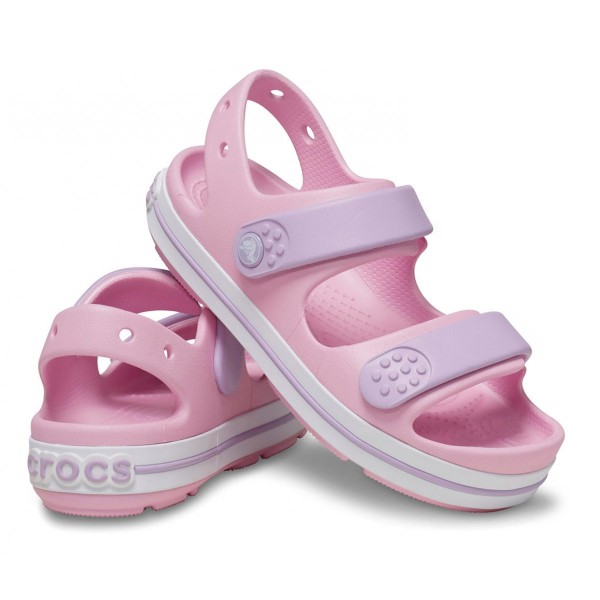 Crocs Crocband Cruiser Sandal Toddler Rosa/Lavanda
