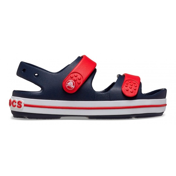 Crocs Crocband Cruiser Sandal Toddler Blu/Rosso