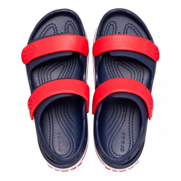 Crocs Crocband Cruiser Sandal Toddler Blu/Rosso