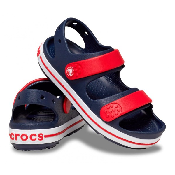Crocs Crocband Cruiser Sandal Toddler Blu/Rosso