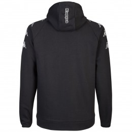 Kappa Felpa Divieto Nero/Bianco