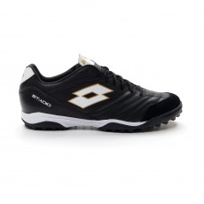 Lotto Scarpe Stadio 300 II TF Nero/Bianco/Oro