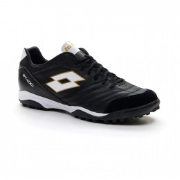 Lotto Scarpe Stadio 300 II TF Nero/Bianco/Oro