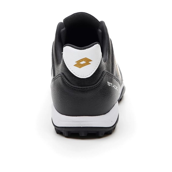 Lotto Scarpe Stadio 300 II TF Nero/Bianco/Oro