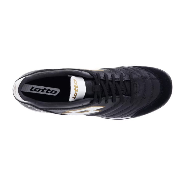 Lotto Scarpe Stadio 300 II TF Nero/Bianco/Oro